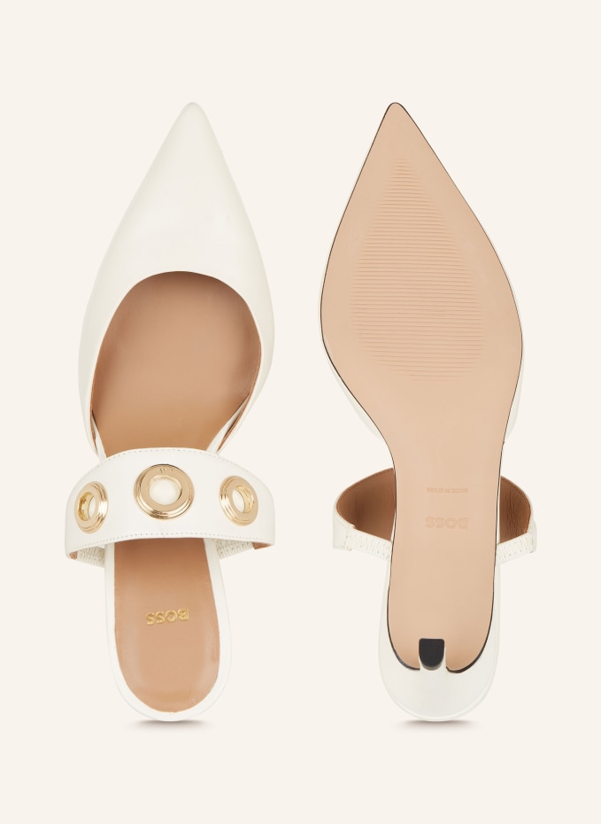 BOSS Mules JANET in white