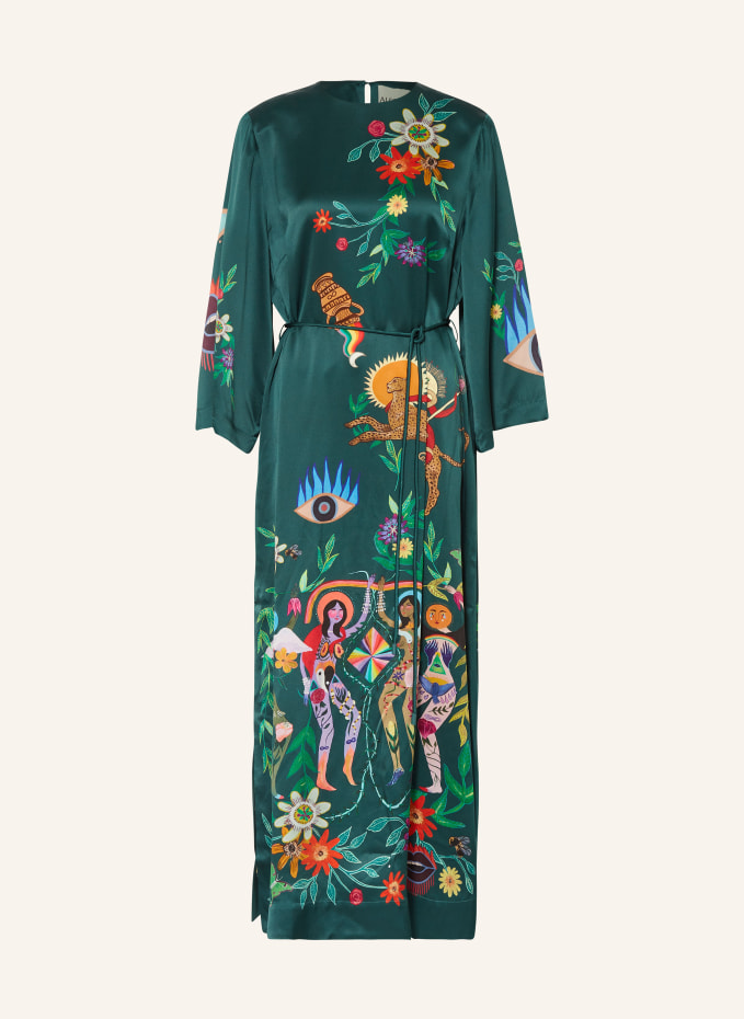 Boden bonnie shop silk midi dress