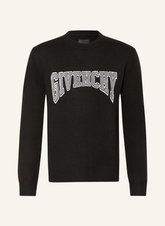 GIVENCHY Sweater with cashmere in black