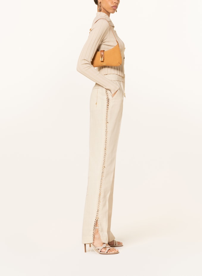 パンツ JACQUEMUS LINEN TIBAU PANTS Le Pantalon Tibau linen-blend pants in yellow - Jacquemus
