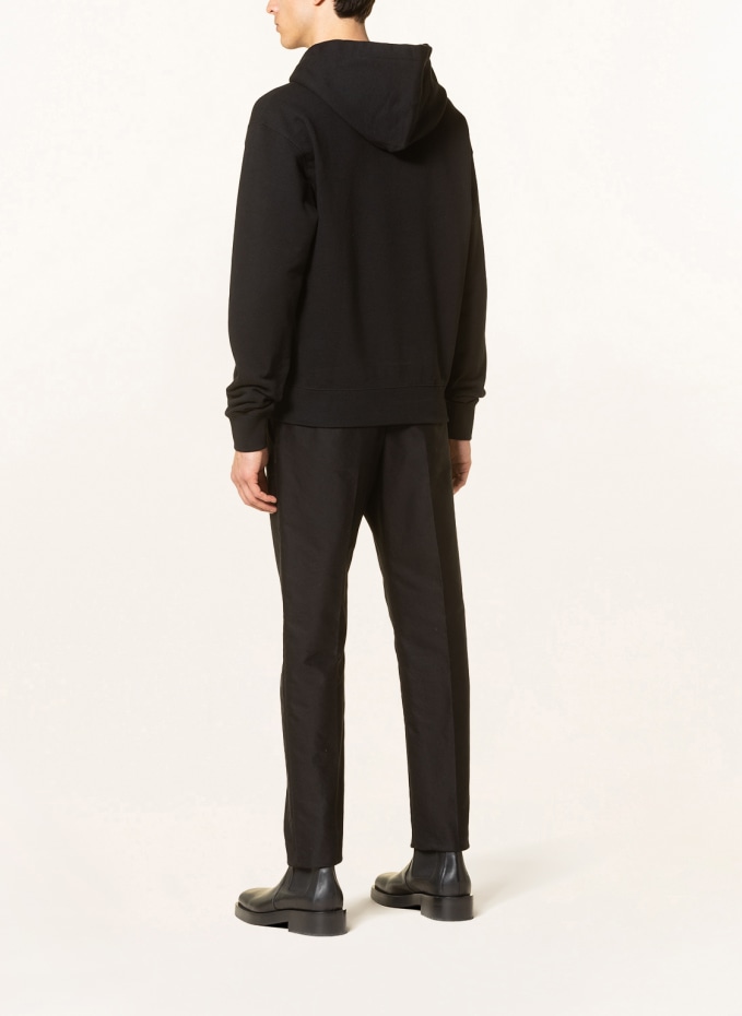 JIL SANDER Hoodie in schwarz