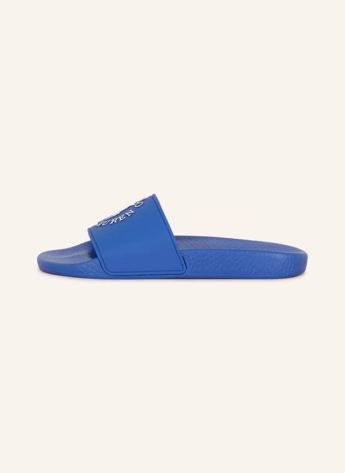 Blue polo slides sale