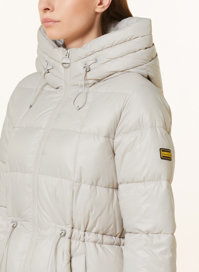 Barbour bernera quilted jacket 2025 ice white