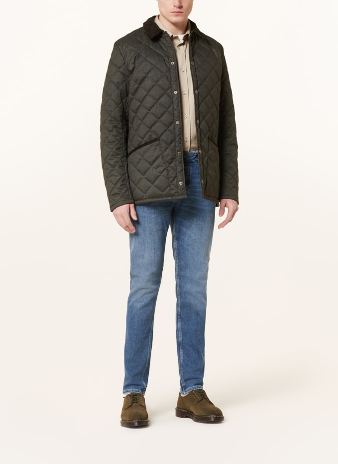 Barbour Steppjacke LIDDESDALE in dunkelblau