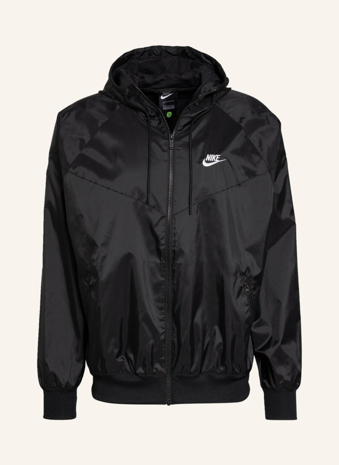 Nike Outdoor jacket WINDRUNNER in white gray