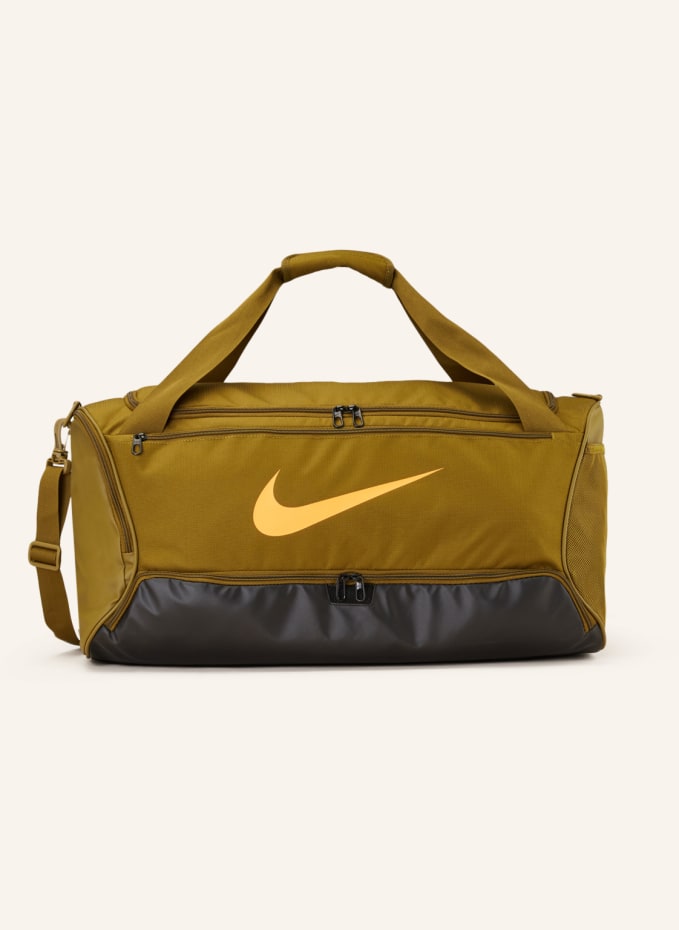 yellow nike duffel bag
