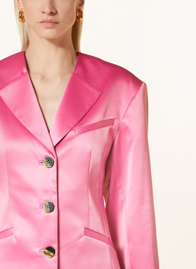 Ganni deals blazer pink