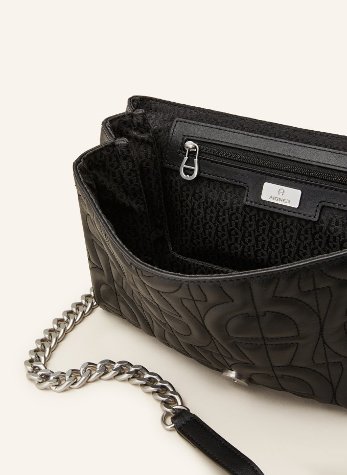 AIGNER Shoulder bag DIADORA in black