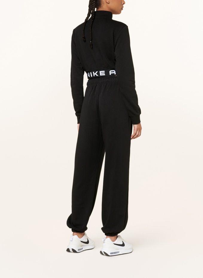 Nike Oversized sweatpants SPORTSWEAR AIR in black/ white