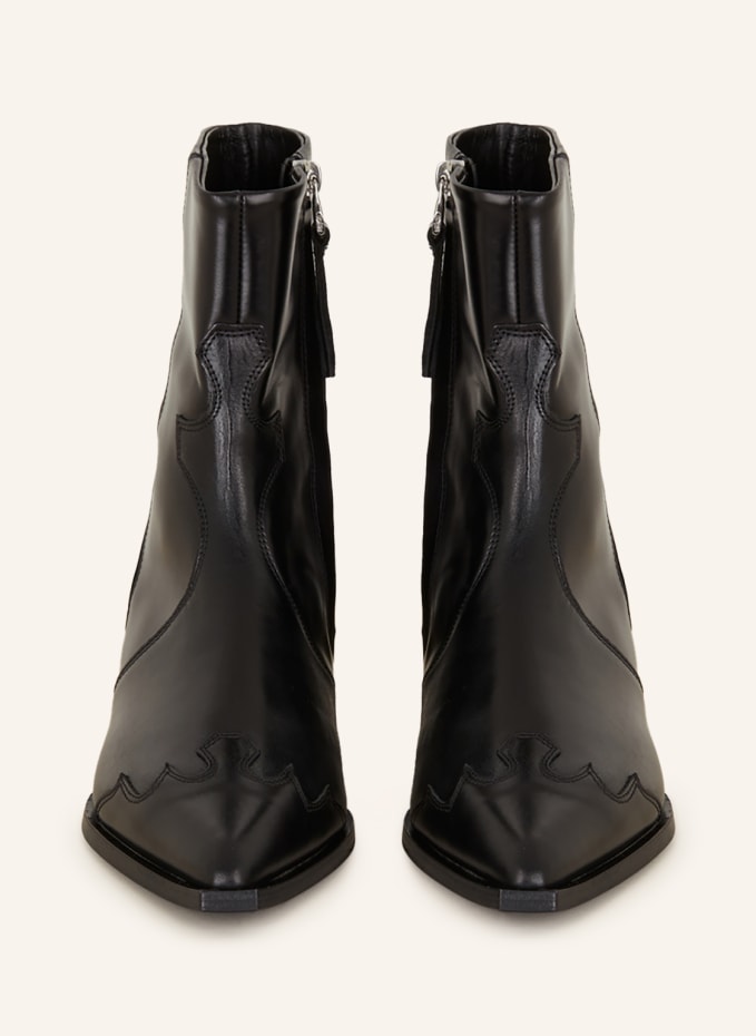 Aeyde  HESTER Black Cowboy Boot