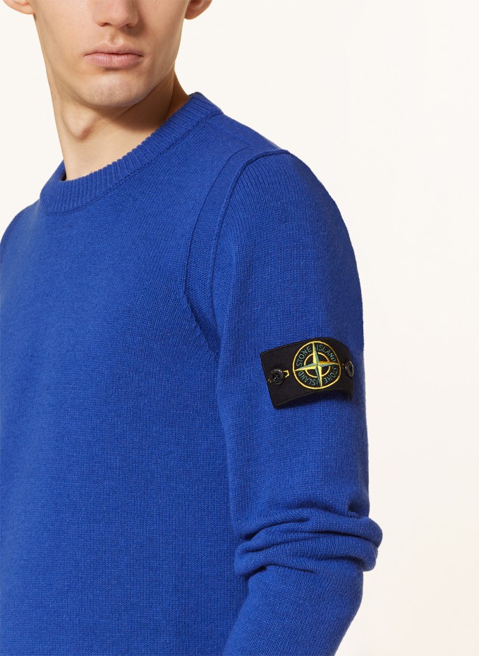 Stone island 2024 jumper blue