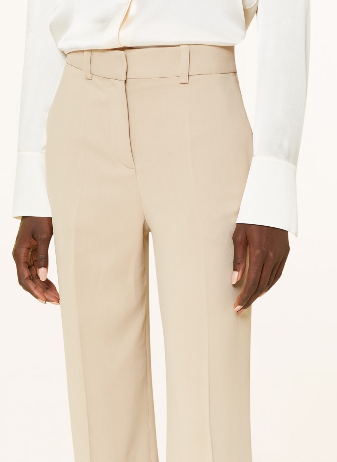 JOSEPH Wide leg trousers MORRISSEY in light brown