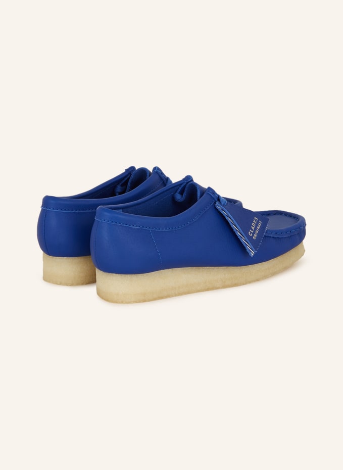 Blue clarks clearance