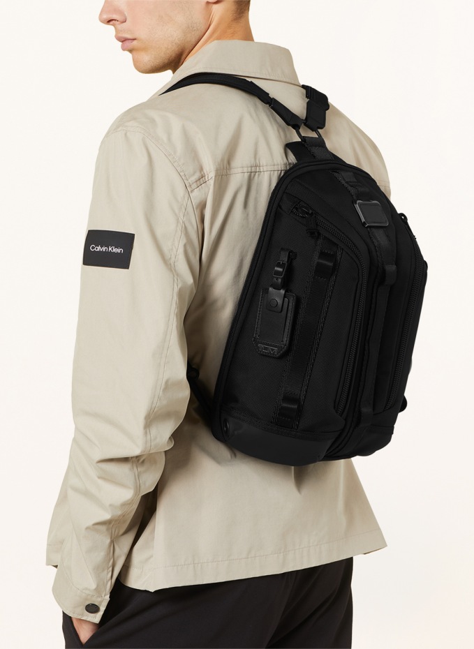 knight sling backpack tumi TUMI ALPHA BRAVO backpack KNIGHT SLING in black