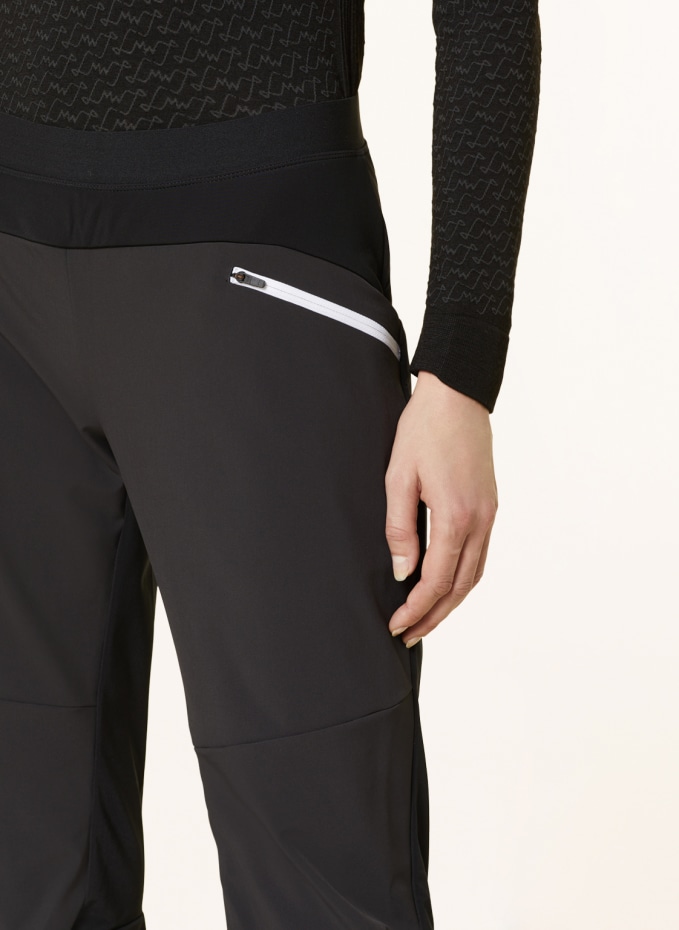 Schöffel Softshell trousers RINNEN in black