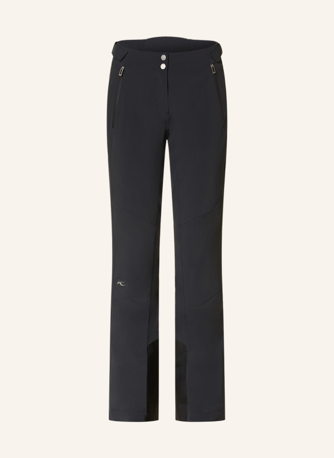 Black Formula softshell ski trousers, KJUS