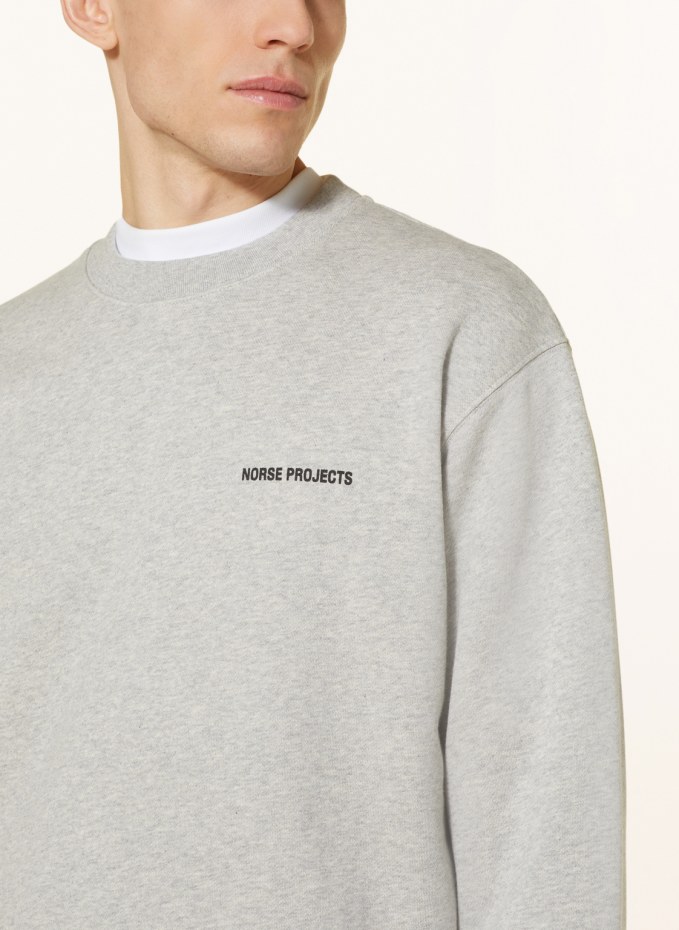 NORSE PROJECTS Sweatshirt ARNE in light gray