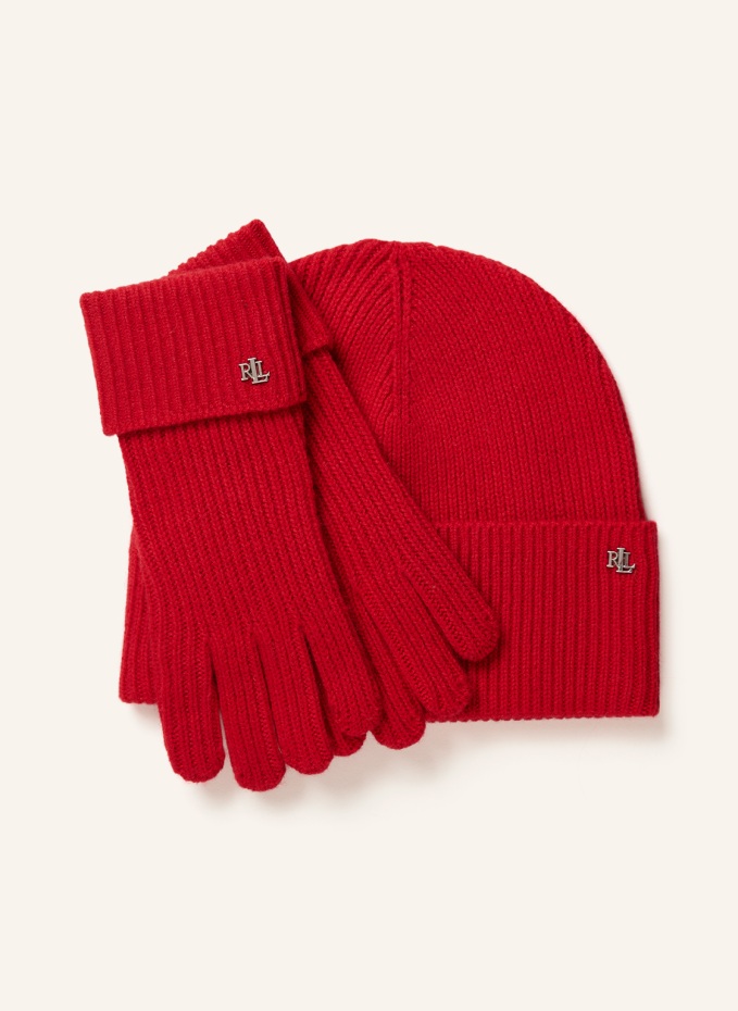 Polo hat clearance and glove set