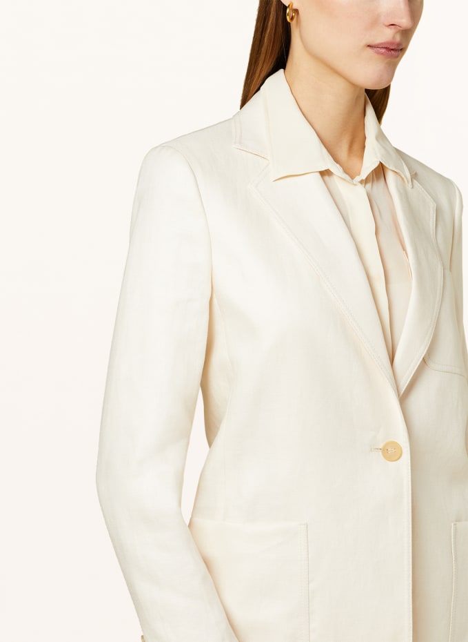 【送料&関税込】Max Mara Boemia Linen Blazer MAX MARA Boemia linen-twill blazer | NET-A-PORTER
