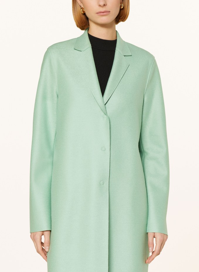 harris wharf green coat