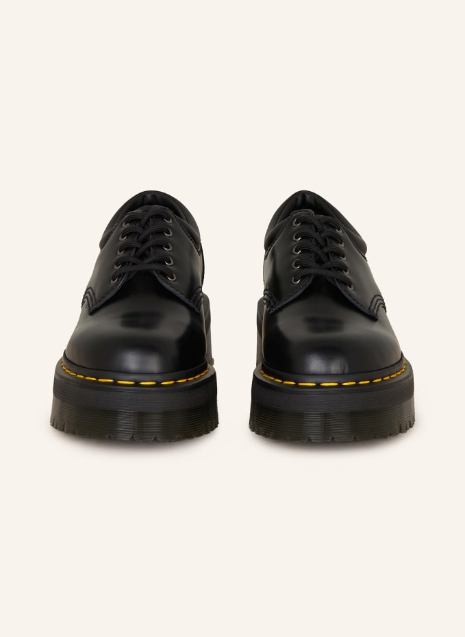 Dr martens 8053 quad platform shoes in clearance black