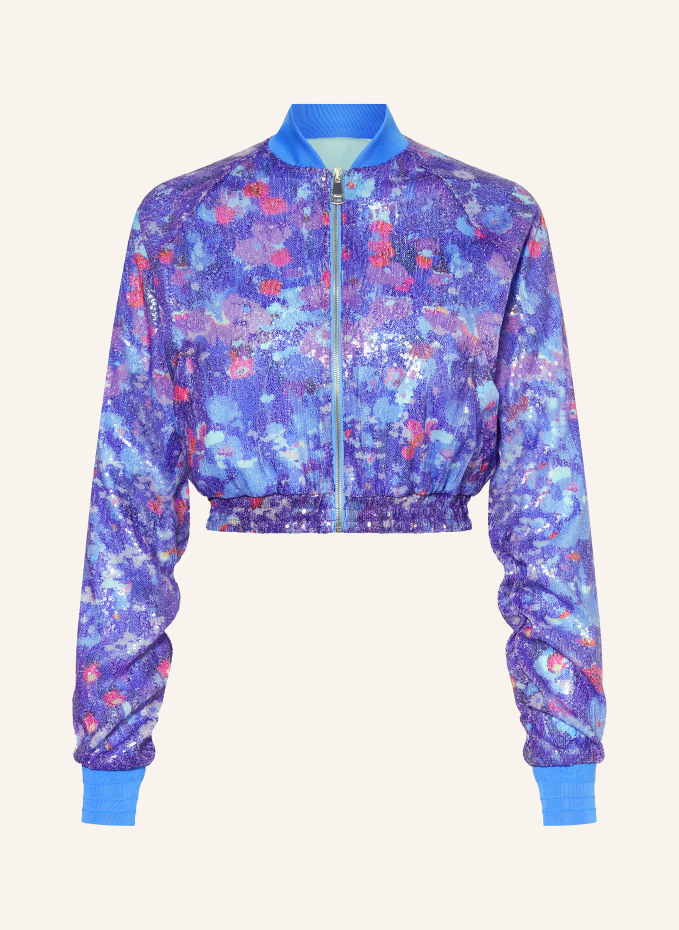 ジャケット KHRISJOY SS23 Sequin bomber jacket (ESW001CAMPLT MIX68) KhrisJoy Sequin bomber jacket - Green - Women