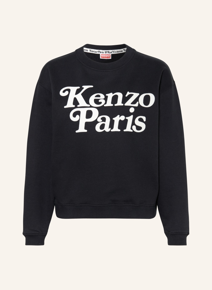 Black and clearance white kenzo jumper