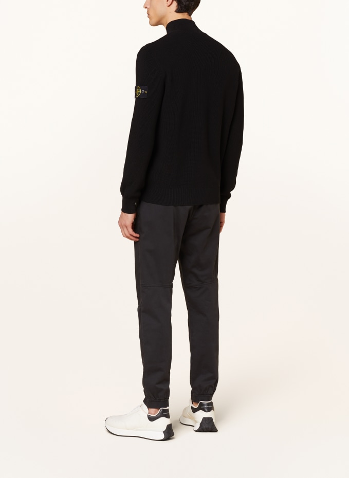 Stone island hot sale black tracksuit