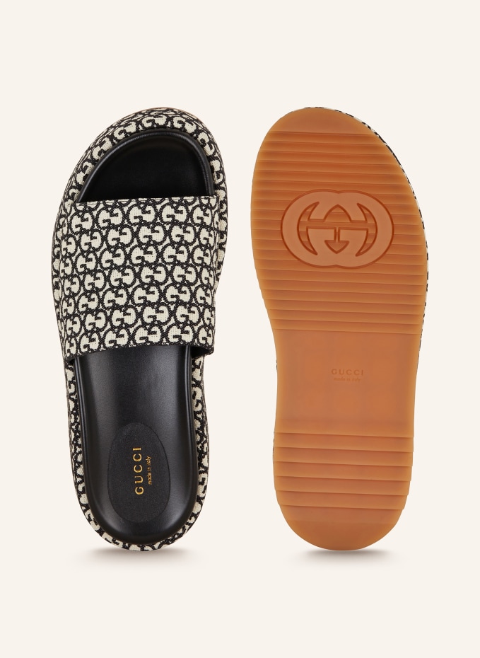 Gucci clearance monogram slides