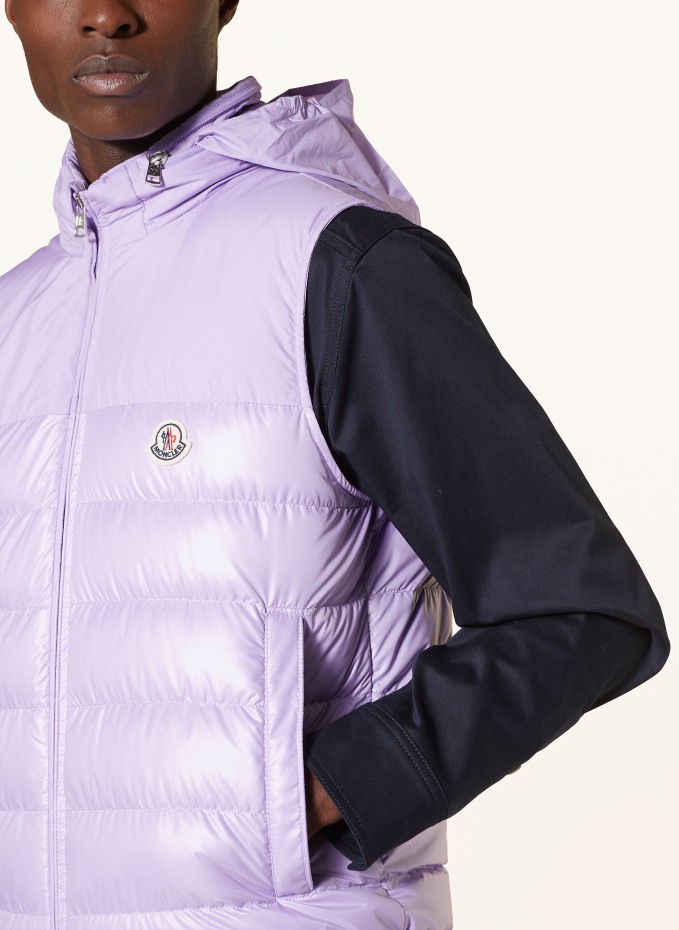 Purple on sale moncler vest