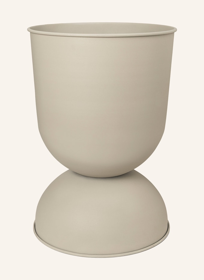 Ferm LIVING Blumentopf HOURGLASS SMALL in beige