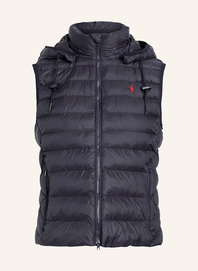 Polo Ralph Lauren for women vest with high quality detachable hood