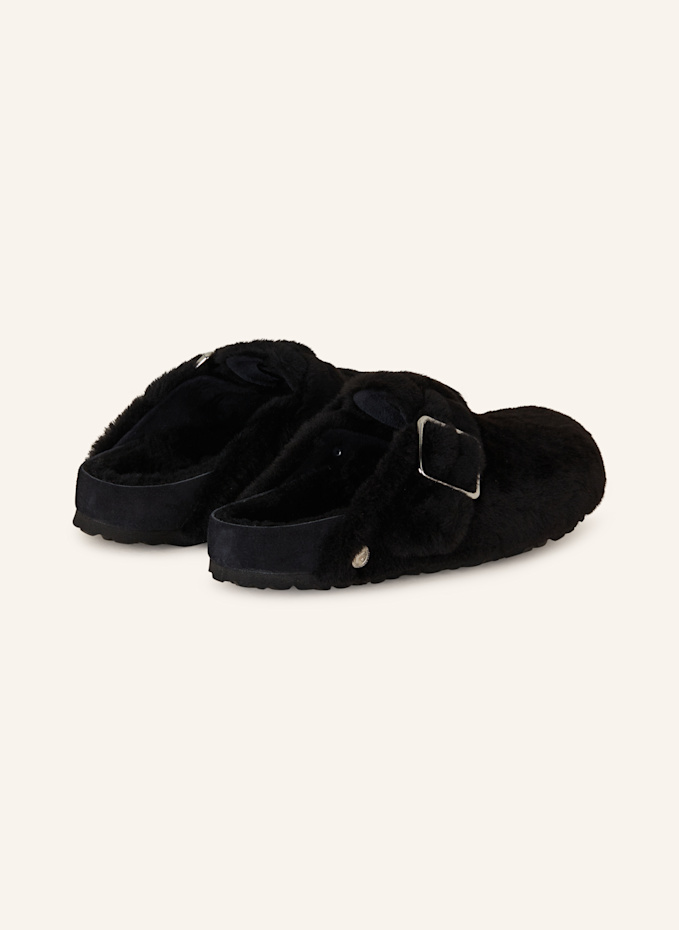 Birkenstocks with fur lining hotsell