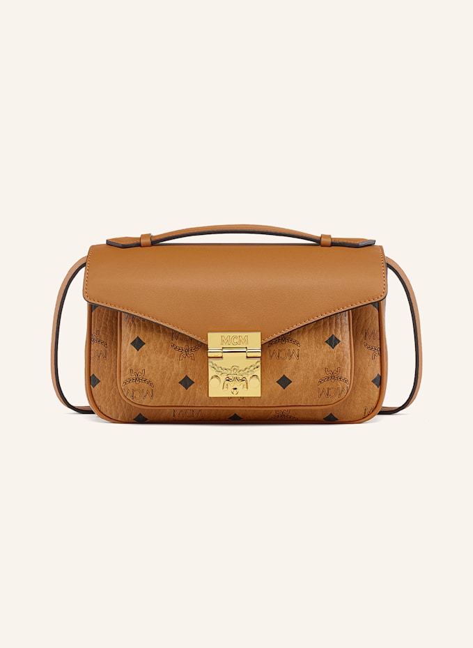 MCM TRACY VI MEDIUM crossbody bag in black