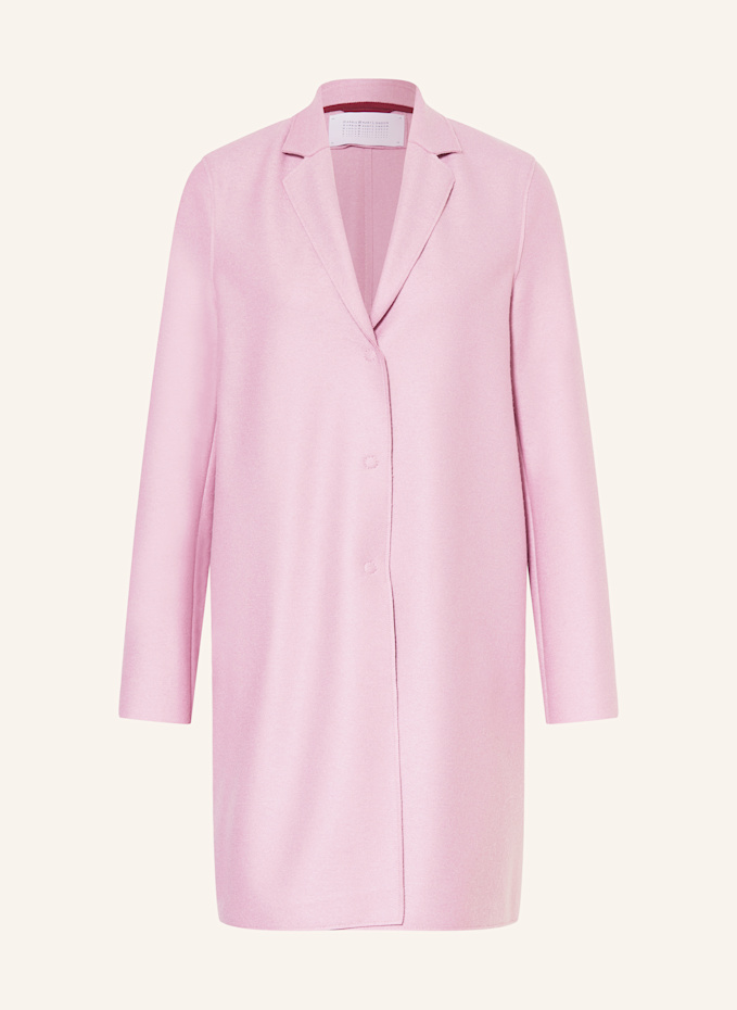 HARRIS WHARF LONDON Wool coat in black