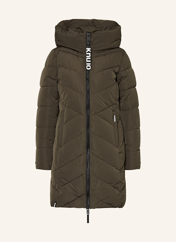 Jacken Parka Oliv Damen Echtfell Blonde No Parka Fell Parka Mit