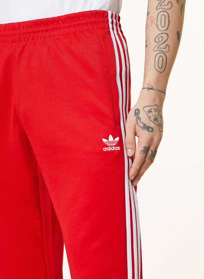 adidas Originals Firebird Track Pants in Red