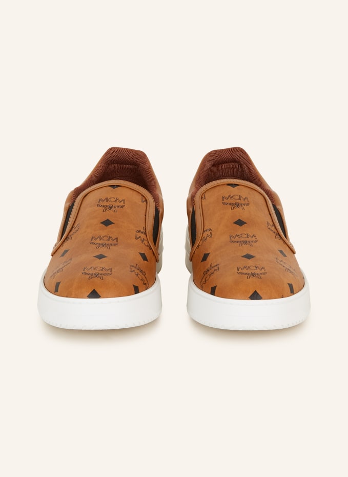 MCM Slip on sneakers NEO TERRAIN in cognac black