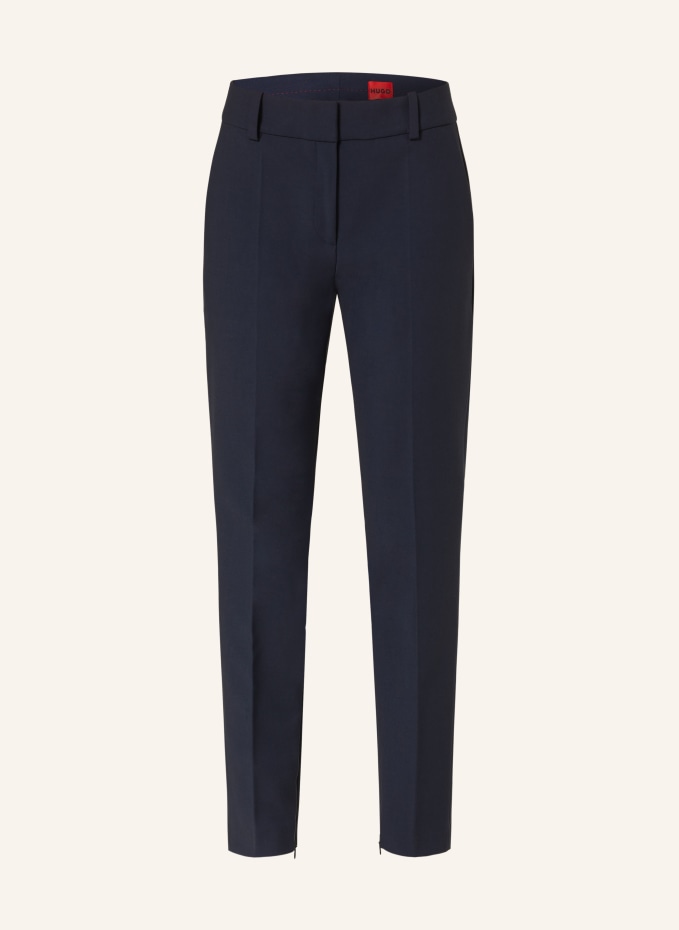 Hugo Boss Hugo By Cotton Trousers In Slim Fit Black, $245 | Asos | Lookastic