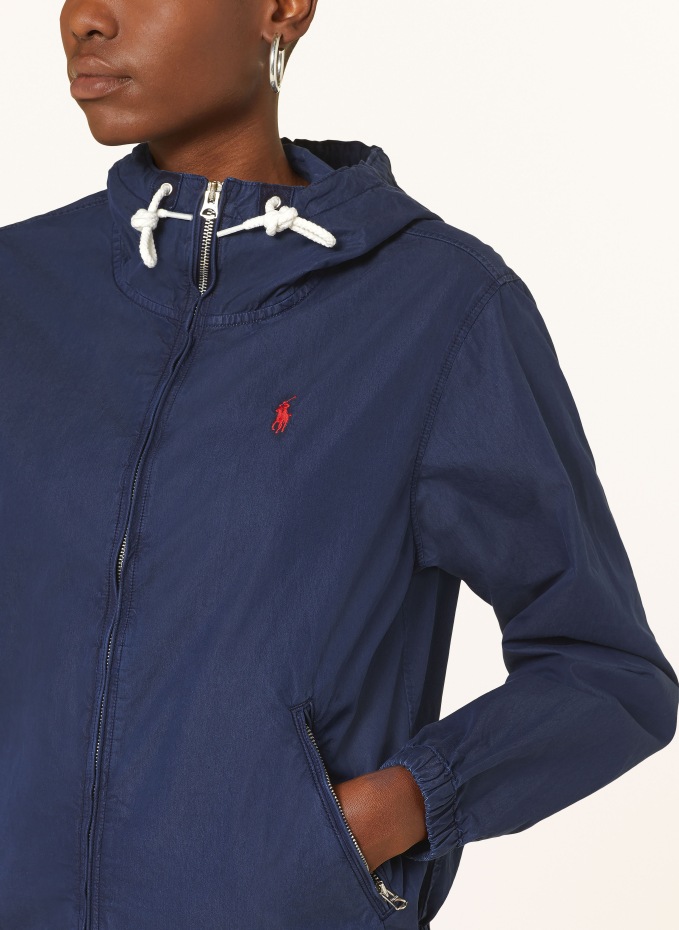 Blue on sale polo windbreaker