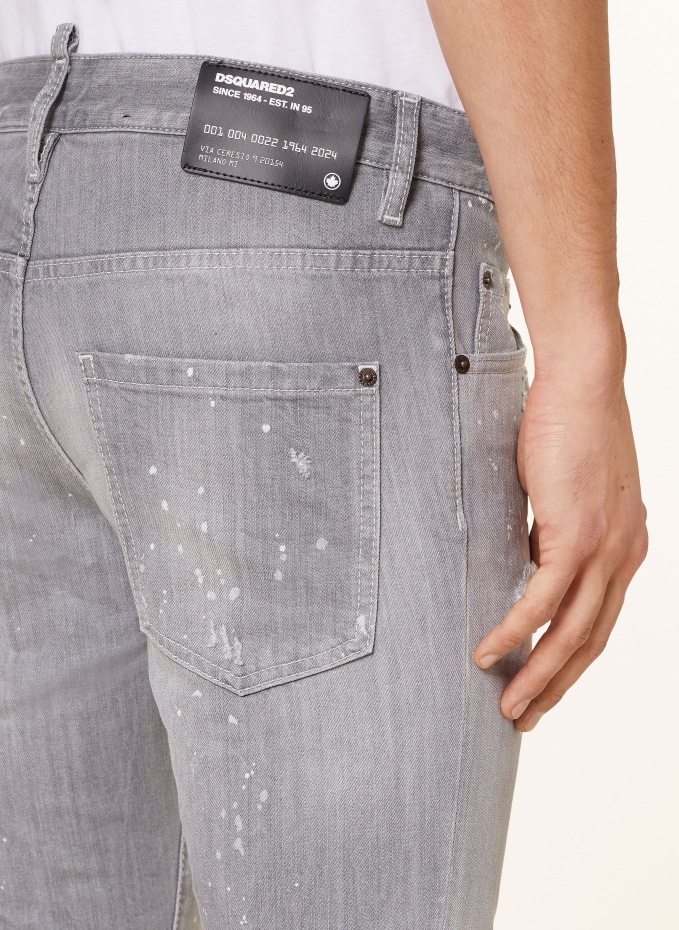 DSQUARED2 Jeans SKATER Extra Slim Fit in 852 grey