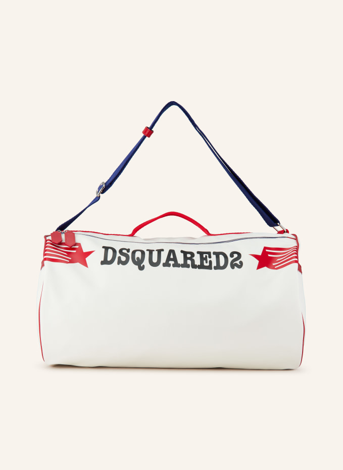 Dsquared Weekender Duffel Bag | Weekender duffel bag, Leather duffel bag,  Leather duffle