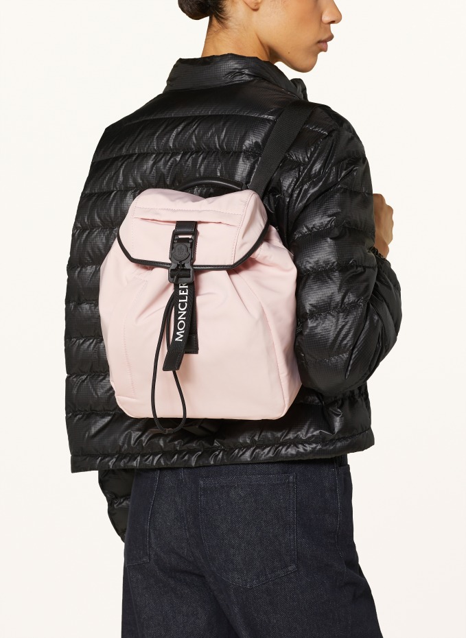 MONCLER Backpack TRICK in pink