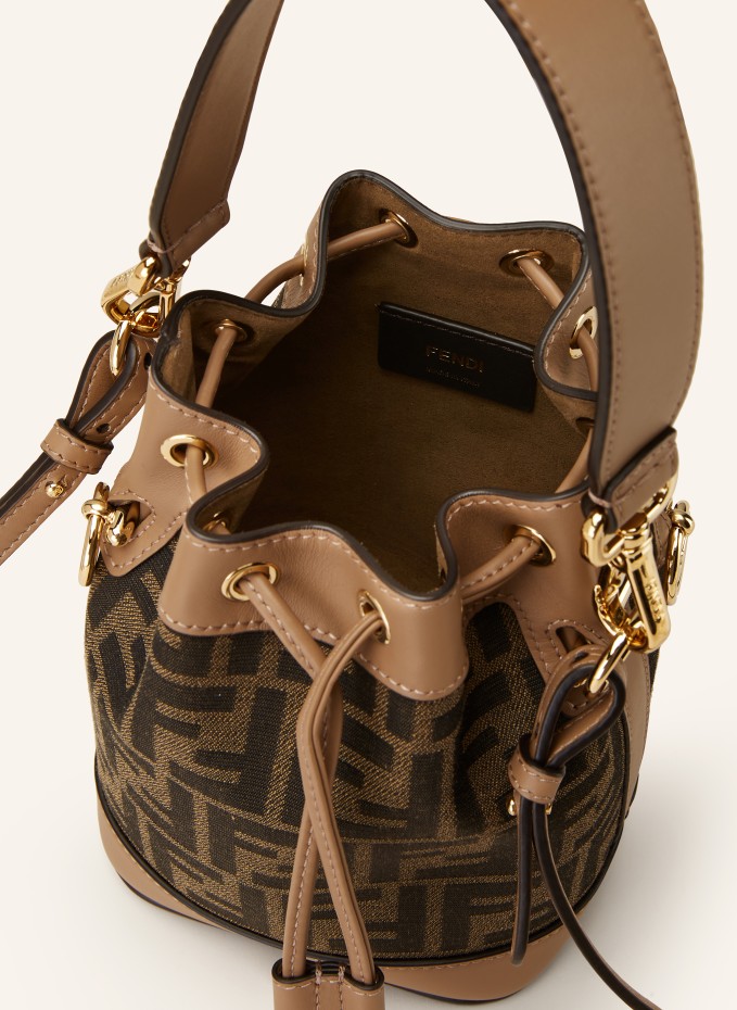 FENDI Beuteltasche MON TRESOR MINI in braun dunkelbraun