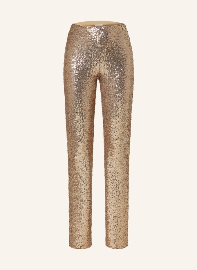 PEDRA chic sequin trousers