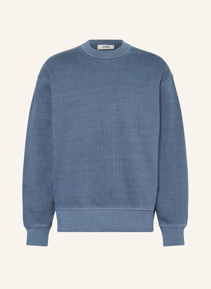 Washed Cotton Sweatshirt Cos Relaxed Jersey Sweatshirt Cos