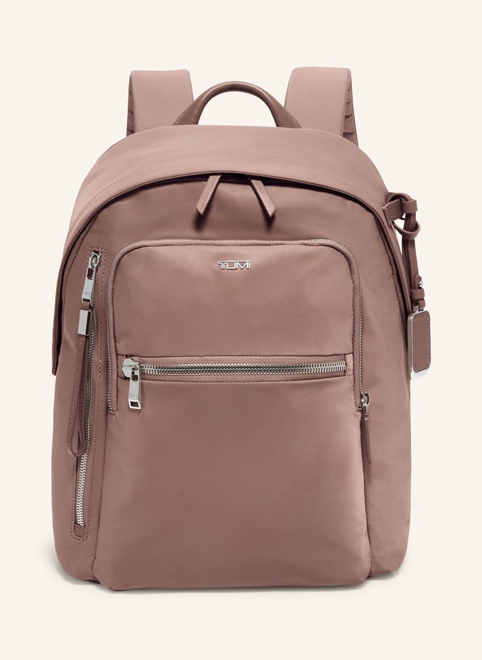 TUMI VOYAGEUR backpack HALSEY with laptop compartment in rose