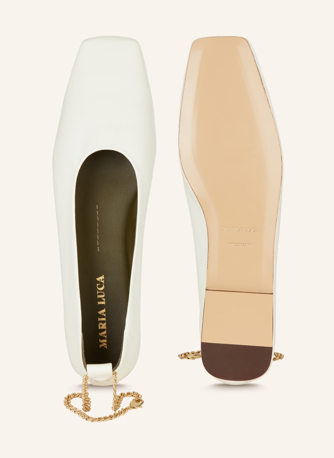 MARIA LUCA Ballet flats AUGUSTA in gold MARIA LUCA Ballet flats AUGUSTA in gold