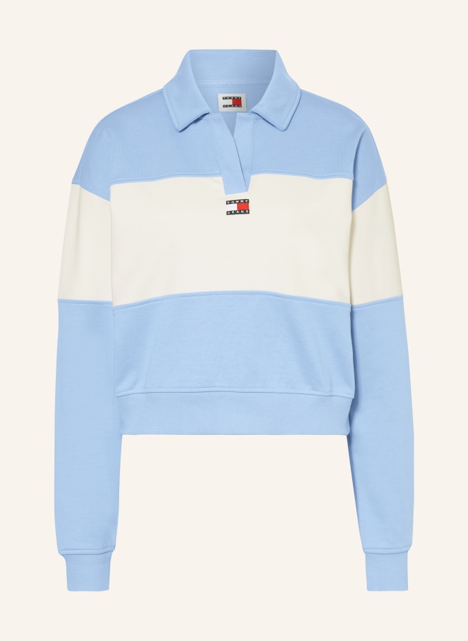Tommy hilfiger cropped rugby shirt discount