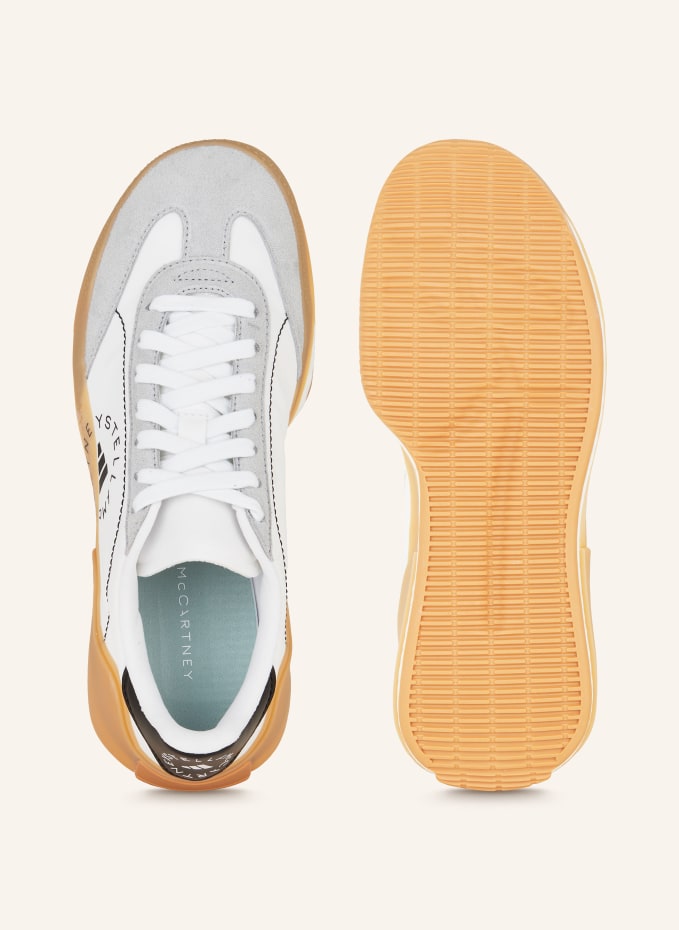 スニーカー Stella Mccartney Sneaker adidas Buty adidas by Stella McCartney Court Boost - Bialy
